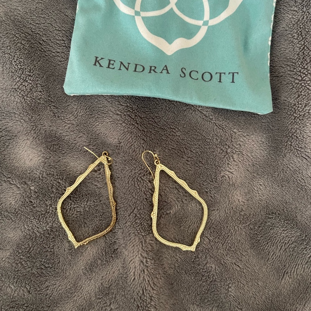 Kendra Scott earrings gold